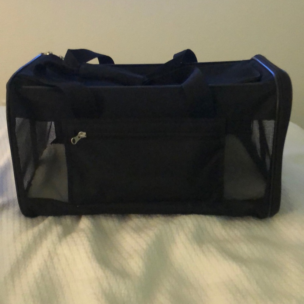 Black Small Animal Carrier
